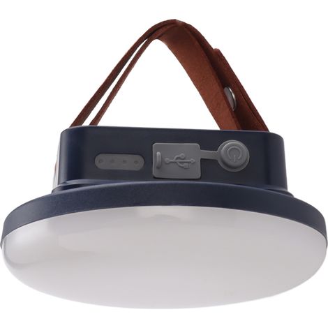 Lampe de tente magnétique étanche IP55, 1600 lm, 8400 mAh, intensité variable, bicolore, lanterne de camping d'urgence (1/5)