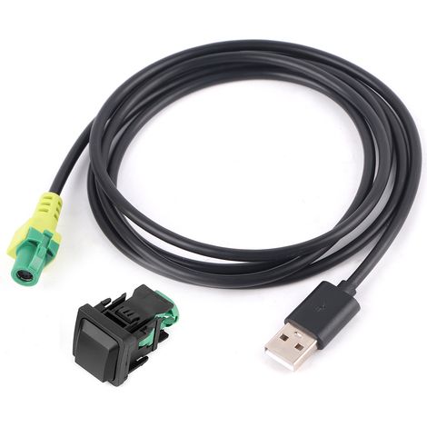 Adaptateur audio USB pour autoradio 56,7 pouces, câble connecteur système lecteur CD (1/5)