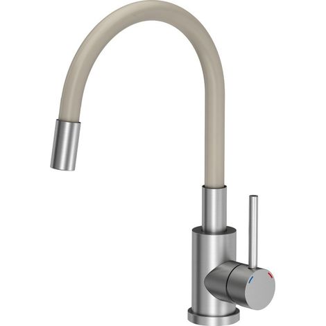 Steiner Quadron Maggie set di pentole beige in acciaio inossidabile