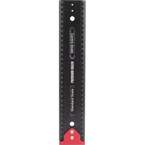 Règle de mesure pour menuiserie, outil multifonction en alliage d'aluminium, équipement industriel de précision (1/5)
