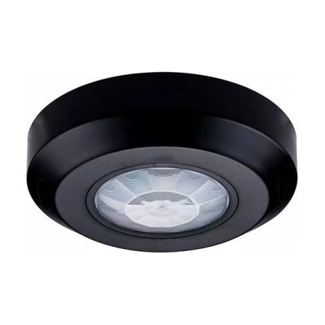 V-TAC VT-8091 Sensore di movimento da soffitto a infrarossi IR + crepuscolare 360° colore nero IP20 - sku 6607
