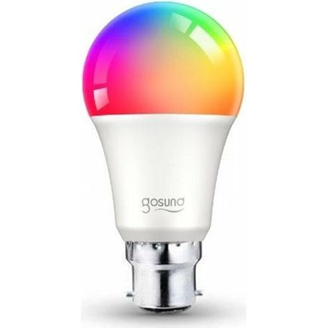 Ampoule LED WIFI B22 8W RGBW - SILUMEN (1/3)