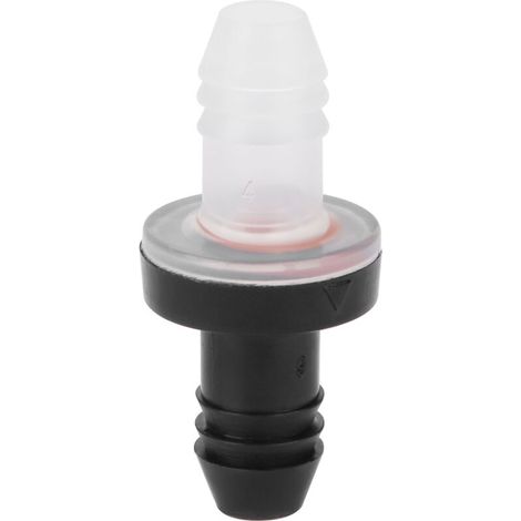 Clapet anti-retour unidirectionnel 3/8" 10MM - Carburant Gaz Liquide Air - Coque PP/Joint silicone