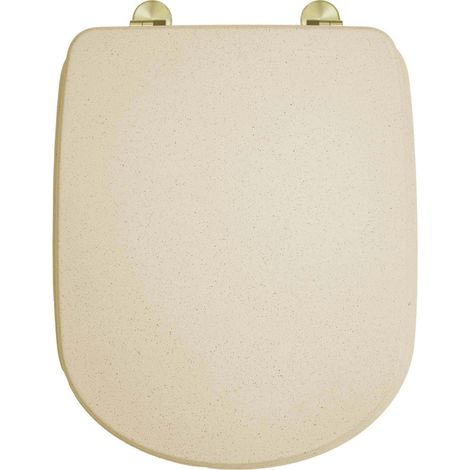 Abattant WC Design "Oria" 44cm Sable (1/5)