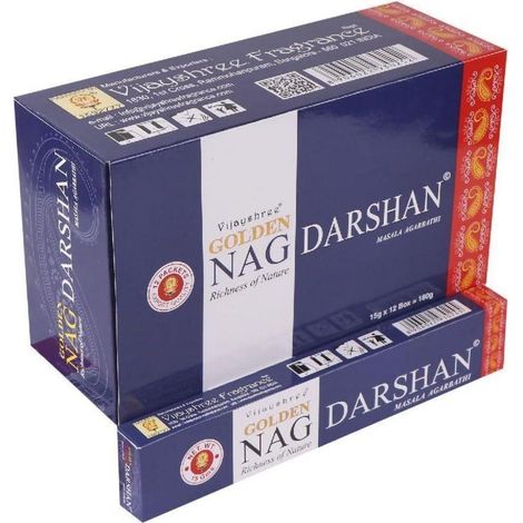 Räucherstäbchen Golden Buddha 15g Unparfümiert 1 Packung