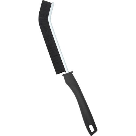 Cepillo para calafatear ventanas, juego de 6 piezas, cepillo de limpieza para baño, cepillo de cerdas duras para juntas de ventanas, baño, inodoro, cocina (1/5)
