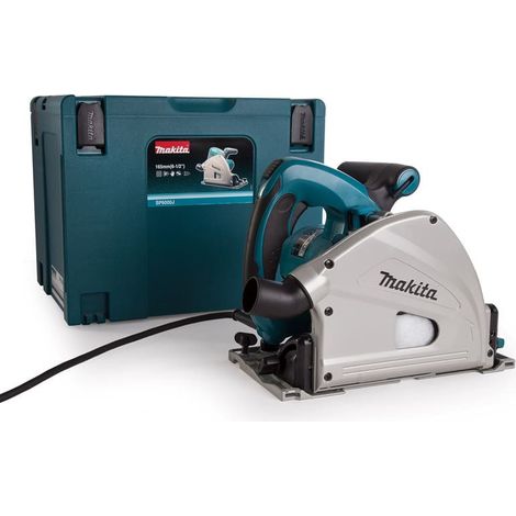 Tauchsäge 1300 W Ø165 mm in MAKPAC + Holzblatt 24 Zähne - MAKITA SP6000J