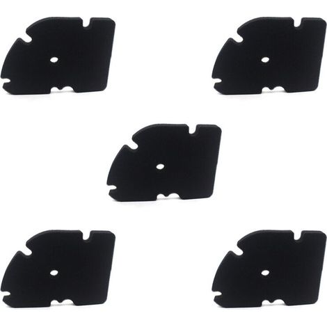 Fünf Motorrad-Luftfilter für GTS, GTV, 250, 300, 200, 60, 250, Super 300, MP3, 250.