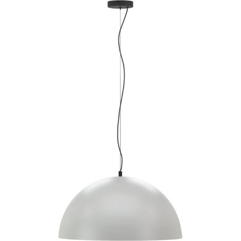 Lampe suspendue Gaetano 1 Gray E27 1x40W H: 150cm Ø53.5 cm Dimmable (1/3)