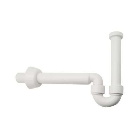 SIFONE AD S PER BIDET PP BIANCO- Diam. 40 mm - G 11/4- GEBERIT- pezzi 1 (1/2)
