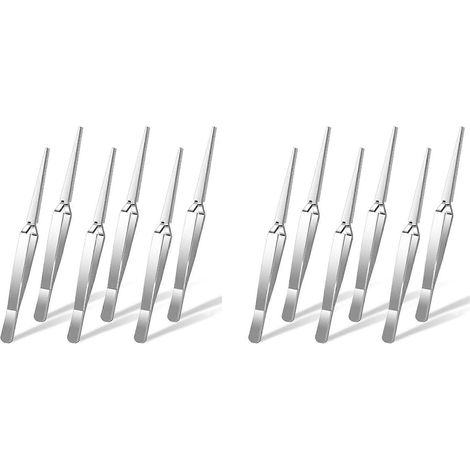 Bastelpinzette, Set mit 12 Pinzetten mit Verriegelung und Umkehrfunktion für Schmuckherstellung, Elektronik- und Uhrenreparatur. (1/5)
