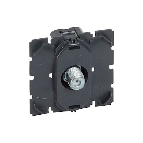 LEGRAND CÉLIANE PRISE TV SIMPLE FICHE F ÉTOILE BLINDÉE - 067380 (1/3)