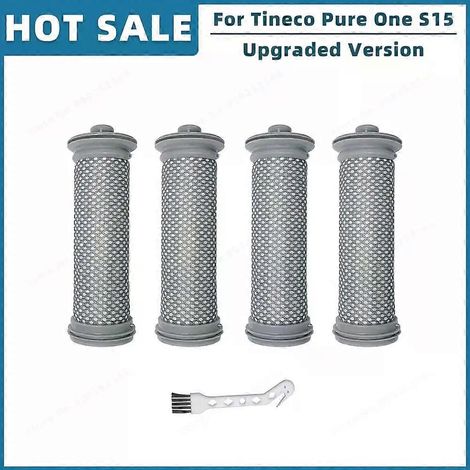 S'applique aux pièces de rechange et accessoires pour aspirateur Tineco Pure One S15 : préfiltre et postfiltre (jeu E) (1/5)