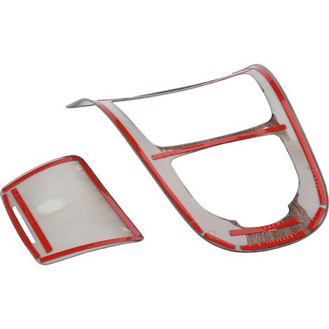 Ensemble de 2 panneaux de console centrale pour Mercedes-Benz Classe E W213 (aspect bois de chêne) (1/5)
