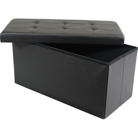 IRO - pouf rettangolare in ecopelle (1/4)