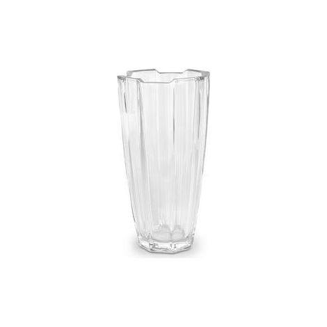 Vaso vetro trasparente, Ø14x30 cm (kit da 3)