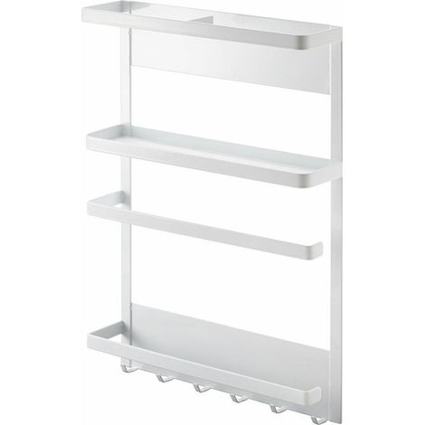 Yamazaki Tower Organizzazione Cucina Magnetica Bianca