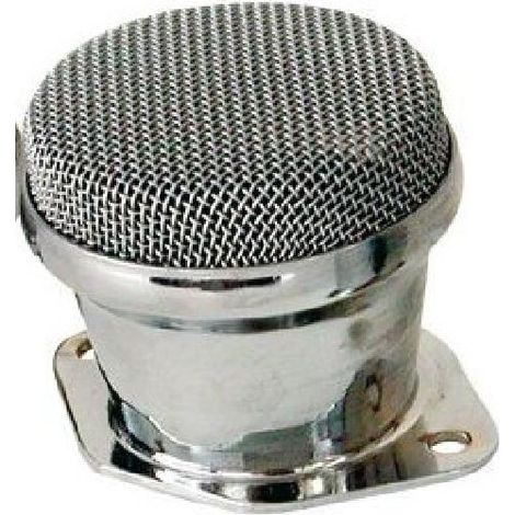 Cornet grillagé 50mm pour carburateur Weber 40-45 DCOE – Longueur 57mm – Entraxe 65mm – Favorise couple moteur