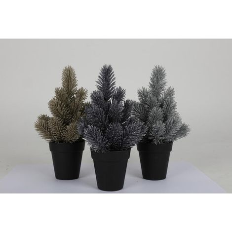Deko Weihnachtsbaum im Topf H=23cm Weihnachten Tannenbaum Christbaum XMAS künstlich (1/5)