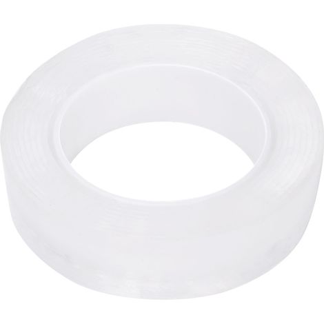 Ruban adhésif acrylique transparent double face multifonction pour usage domestique (3 mètres) (1/5)