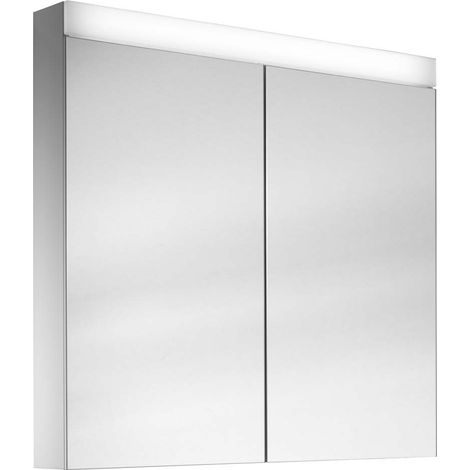 Schneider PATA LED Armoires de toilette, 2 portes 45/45cm,