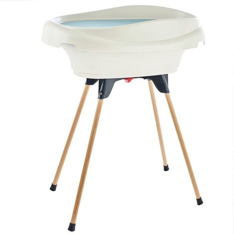 Pack Wickel- und Badewanne - THERMOBABY - VASCO - Weiß Muguet - 2 in 1