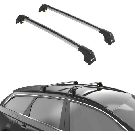 TURTLE kompatibel mit Opel Zafira B 2005-2011 Dachträger Air2 Grau (1/5)