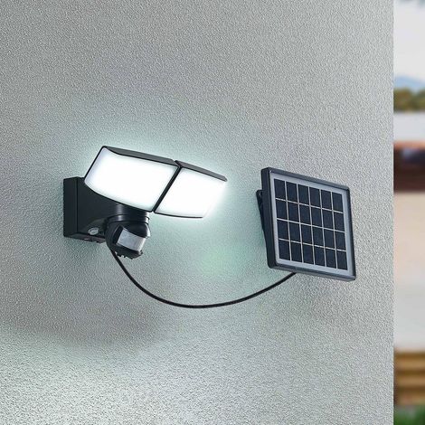 [GEBRAUCHT] B-Ware Prios Kalvito Led Solar Wandstrahler Wandleuchte Wandlampe Leuchte Sensor 2 675