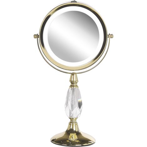 Makeup Mirror LED MAURY Gold
