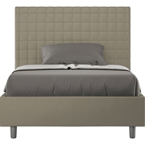 Sunny P1 lit conteneur design français 120x200 Couleur: Marron - Version: Avec coffre de rangement (1/5)