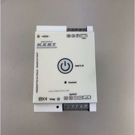 Alimentatore 24V DC 6A per guida DIN