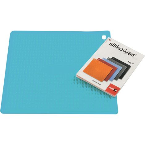 Silikomart Presina Sottopentola in Silicone, Misure 175 x 175 mm, Colore Blu, (1/5)