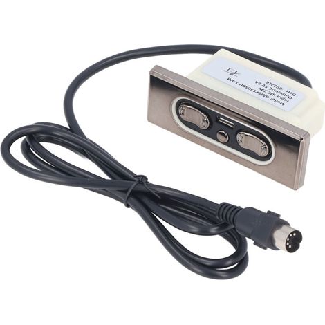 Electric tilt switch for sofa – 5 manual control buttons – 29V voltage – USB port for mobile charging (1/5)