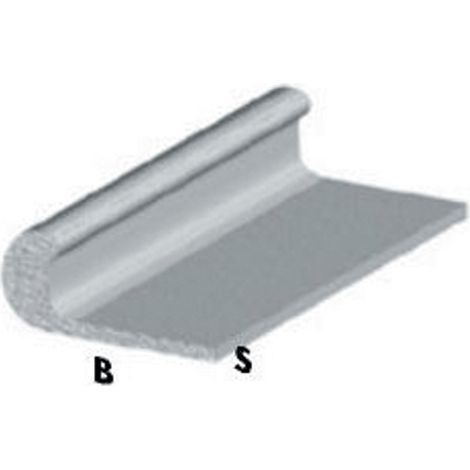 PROFILO CROMO H.100 CM UNGHIETTA 18X1 MM- ARCANSAS- 5,0 pz