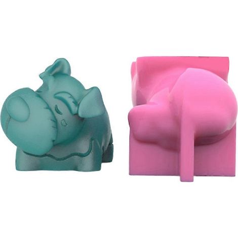 Handgefertigter Blumentopf in Hundeform aus Epoxidharz, Sukkulenten, Topfform aus Zement, Silikonform, DIY-Bastelarbeiten, Heimdekorationen