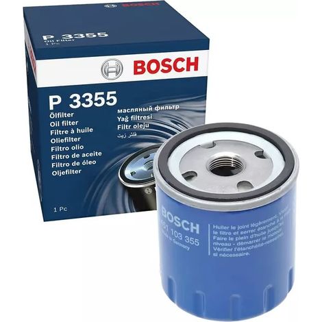 Filtro de aceite de rosca Bosch P 3355 BS0451103355 (1/5)