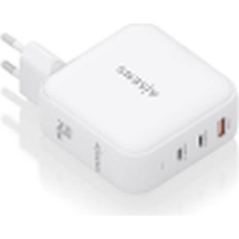 Cargador Gan de Pared Aisens ASCH-140W3P030-W/ 2xUSB Tipo-C/ 1xUSB/ 140W (1/2)