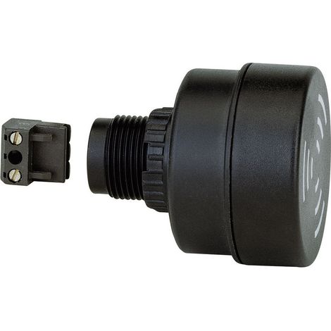 Werma Signaltechnik Signalsummer  109.010.75 109.010.75  Pulston 24 V/AC, 24 V/DC 80 dB
