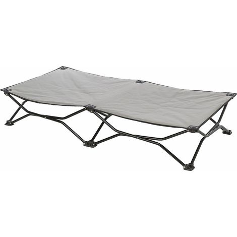 Pets-Collection Campingbett Trixie beige schwarz faltbar