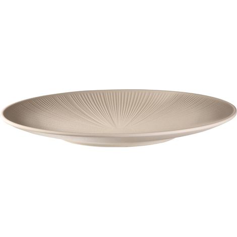 85405 Assiette Nero en mélamine, diamètre : 33 cm, hauteur : 3,5 cm (1/5)