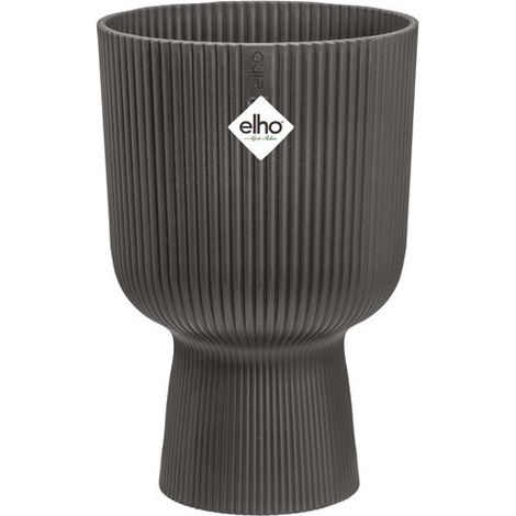Coupe Vibes Fold Anthracite Pot De Fleurs Design 14cm - Elho Bv