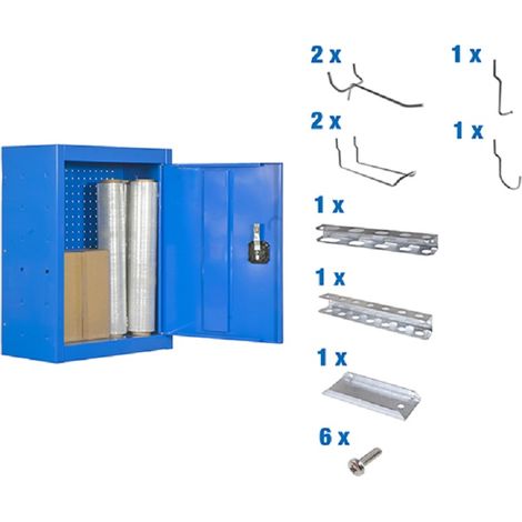 PACK CABINET TOOLS PANNEL 500MM AZUL+ 9