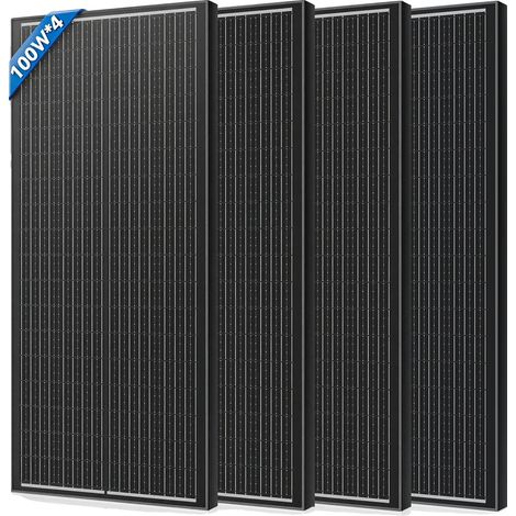 Panneau Solaire, Silicium Monocristallin, Haute Efficacité, 400W (1/2)