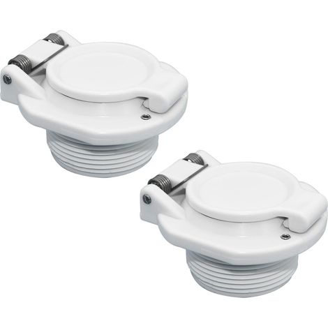 Lot de 2 verrous de sécurité neufs de haute qualité pour aspirateur W400BWHP, accessoires de rechange pour parois de piscine, compatibles avec les aspirateurs de piscine. (1/5)