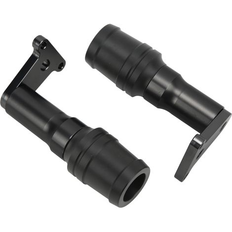 Coussin de protection cadre moto en alliage d'aluminium pour NINJA 400 250 2018-2021, noir, accessoire de sécurité carénage, remplacement anti-chute, kit de protection moteur (1/5)