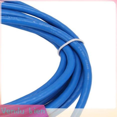 Garosa Câble d'imprimante USB 3.0 USB 3.0 Printer Cable A Male To B Male 5Gbps 9.8ft Long PVC Copper USB informatique imprimante (1/4)