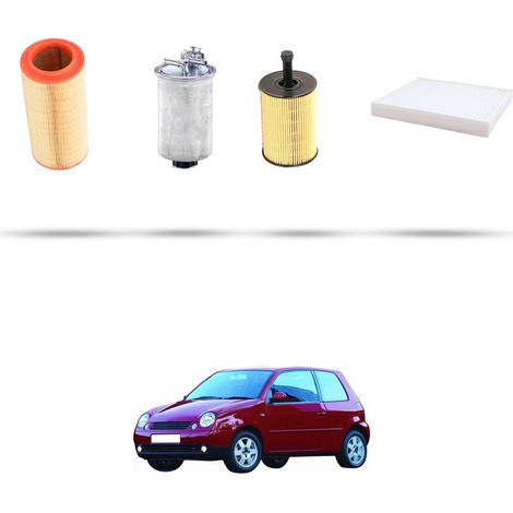 Kit tagliando 4 filtri compatibile con Vw Lupo 1.2 TDI 45kw dal 1999 (1/5)