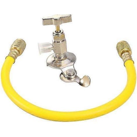 Tuyau de charge de réfrigérant R134A pour R12, R22, climatisation automobile avec distribution par robinet en canette - Performance durable et fiable( ) (1/5)