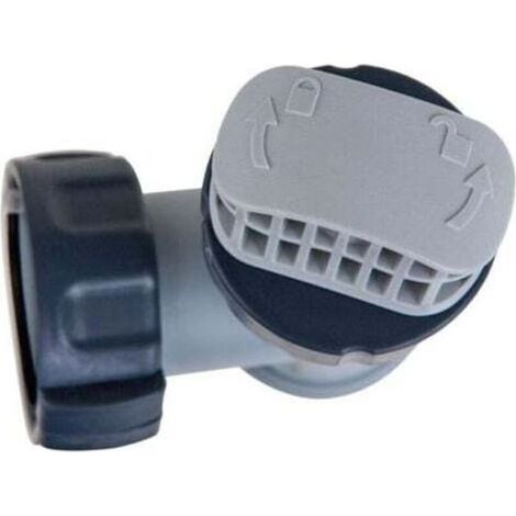 Ensemble de vannes à piston Intex 2 pièces pour piscine hors sol avec joint et écrou, pour grande piscine
