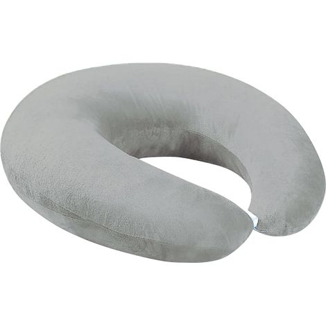 Almohada de lectura en forma de U: soporte ergonómico para el brazo, para cama/sofá, tejer/leer/jugar/trabajar, reduce la fatiga.